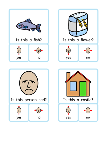 Yes / No questions peg cards. Reading comprehension / reasoning / concepts. Autism / SEN / KS1