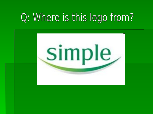 Simple - case study of persuasive language as used in business/marketing - PPT