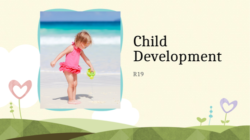 OCR Child development level 1/2 R019