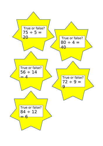 Division Extension Challenge | Teaching Resources