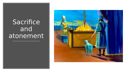 Sacrifice and atonement