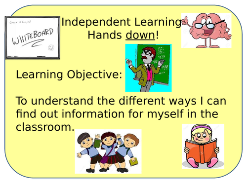 Independent Learning PSHEE year 7