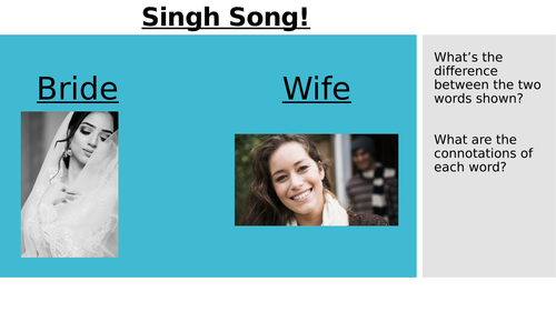 Singh Song! (Love and Relationships)