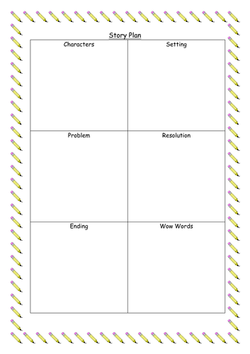 Story plan format