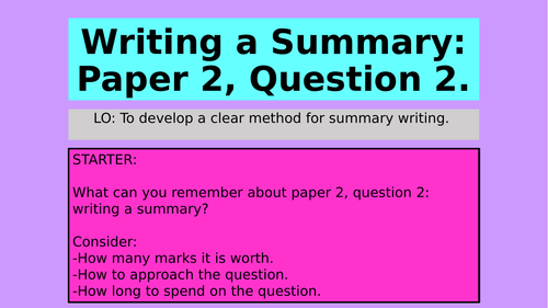  how to write a good summary in english summary writing 2022 10 21