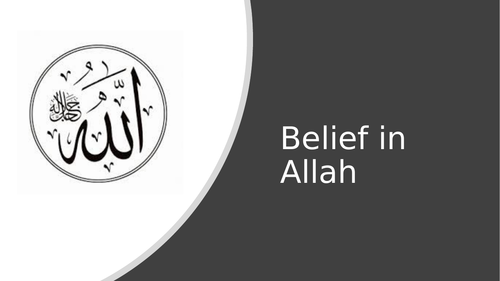 Belief in Allah