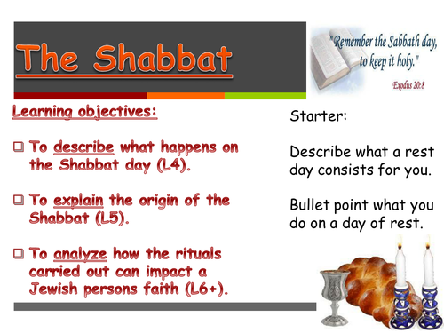 judaism-the-sabbath-teaching-resources