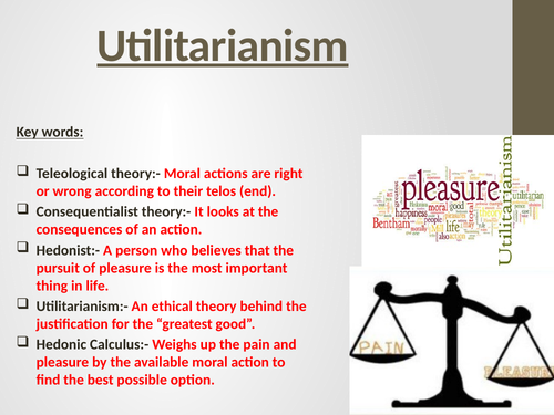 Utilitarianism - Jeremy Bentham and John Stuart Mill by RE4all ...