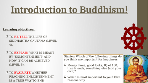 Introduction to Buddhism - The life of Siddhartha Gautama