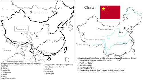 Location of China