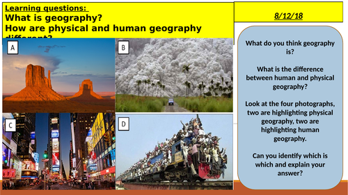 KS3 Map skills unit of work