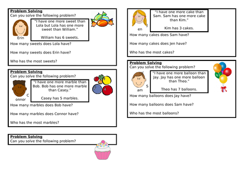problem solving for year 1