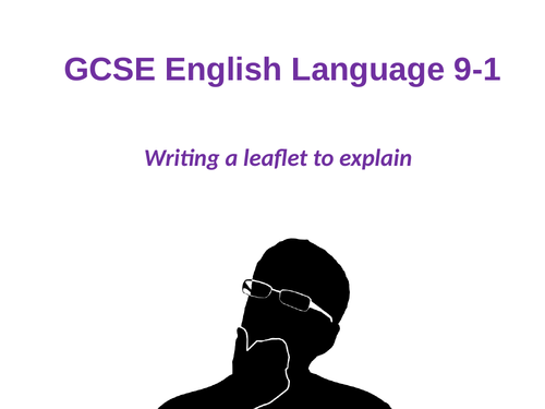 GCSE English Language 9-1 Writing to explain
