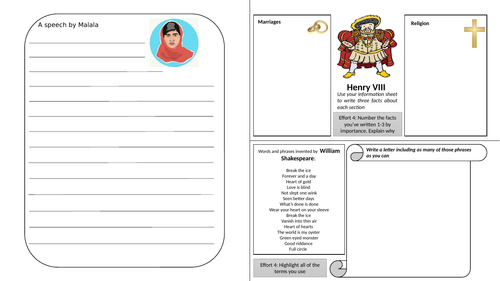 History - Primary Transition Lesson