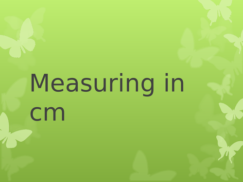 Introduction for measuring Year1/Year 2