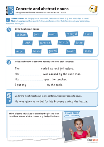 using-concrete-and-abstract-nouns-worksheet-year-3-spag-teaching