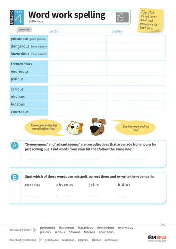 suffix-ous-set-1-spelling-worksheet-year-4-spag-teaching-resources