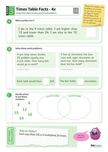 4-times-tables-puzzles-worksheet-ks2-number-teaching-resources