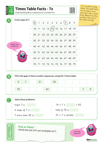 7-times-tables-sequence-worksheet-ks2-number-teaching-resources