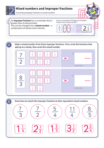 improper-fractions-to-mixed-numbers-worksheet-ks2-number-teaching-resources