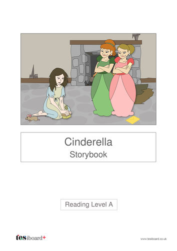 Cinderella  Text and Images - Reading Level A - KS1 Literacy