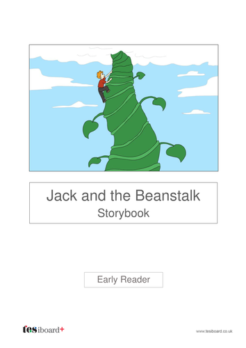 Jack and the Beanstalk Text and Images - Early Reader Level - KS1 Literacy