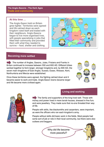 Anglo saxon museum picture