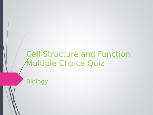 Cell structure