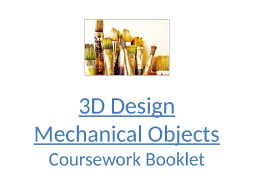 Mechanical Objects SOW