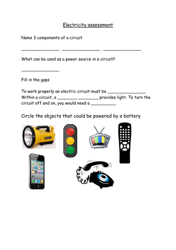 Electricity assessment