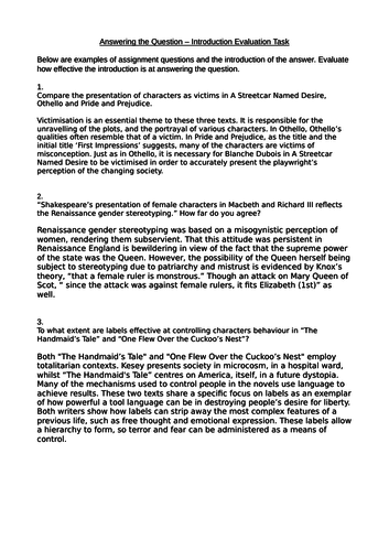 academic writing questions and answers pdf