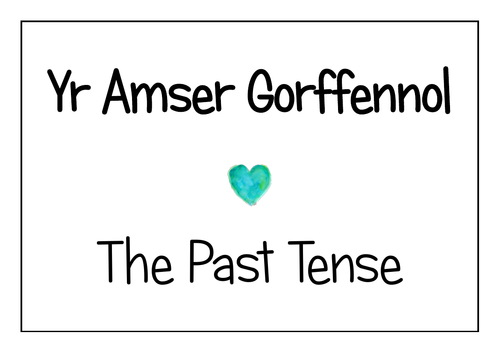 Welsh Concise Past Tense Display