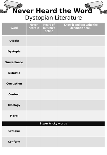 Never Heard the Word - Dystopian