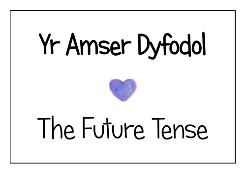 Welsh Future Tense Display