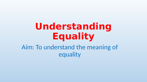 Understanding Equality - Year 7 Mastery Maths (Small Steps)