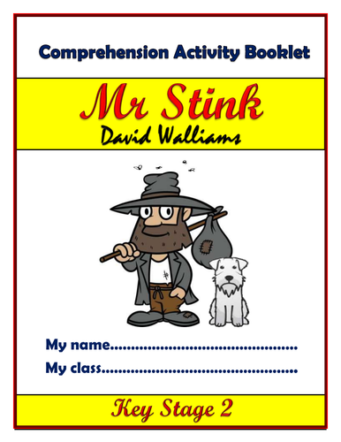 Mr Stink KS2 Comprehension Activities Booklet!