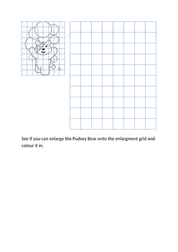 Pudsey Bear Enlargement Picture