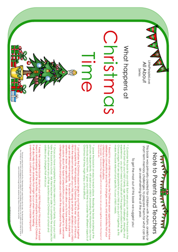 All About Book - Christmas Time Social Story