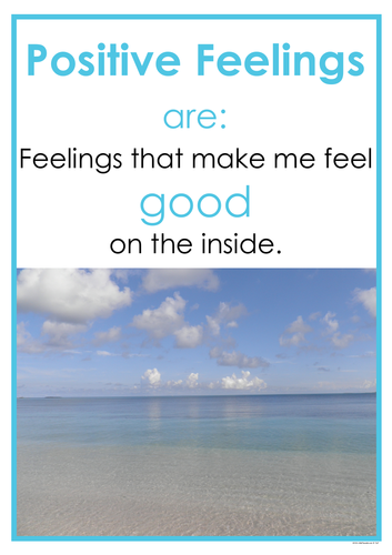 Feelings Classroom Poster Set