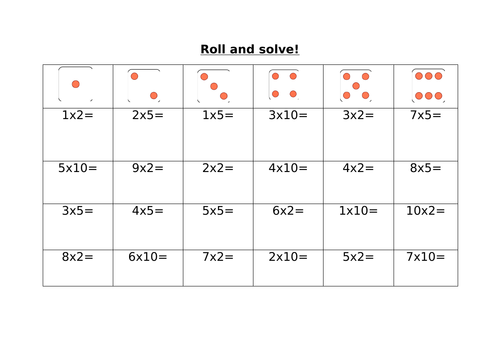 Editable Roll and Read/Solve