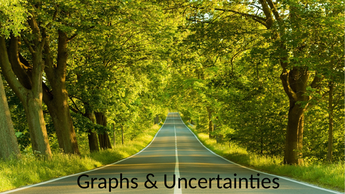 Topic 1 Lesson 5 Uncertainty in graphs IB HL + SL