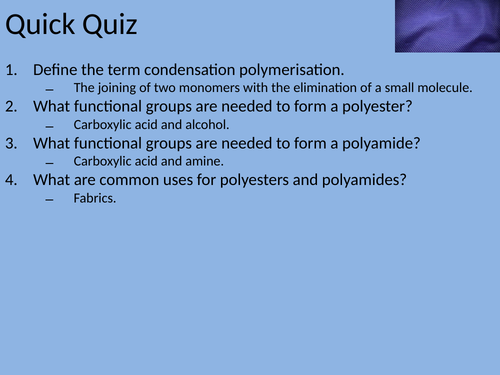 Polyesters & Polyamides Resources