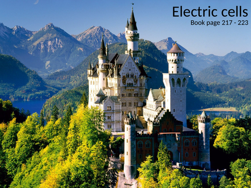 IB Topic 5 Electricity and Magnetism Lesson 8 & 9 Cells and electromotive force HL + SL