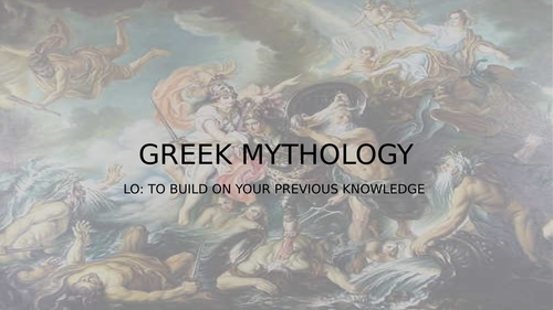 Percy Jackson - intro drama lesson | Teaching Resources