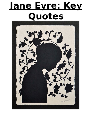 Jane Eyre - Key Quotes Booklet