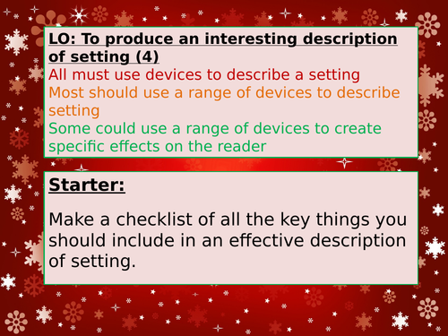 Cassie creative writing image