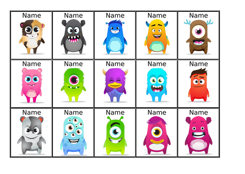 Class Dojo Editable Name Tags