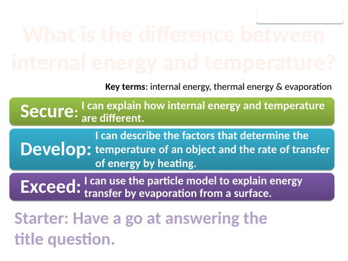 8Ka Temperature changes (Exploring Science)