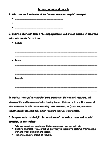 New GCSE (9-1) Combined Science Chemistry Chapter 12 - The Earth's Resources