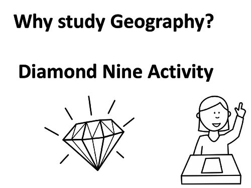 Why study Geography Diamond Nine Activity